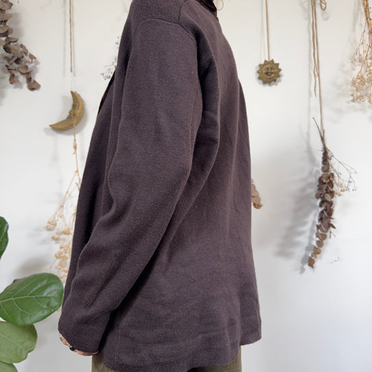 Brown cardigan - size M/L
