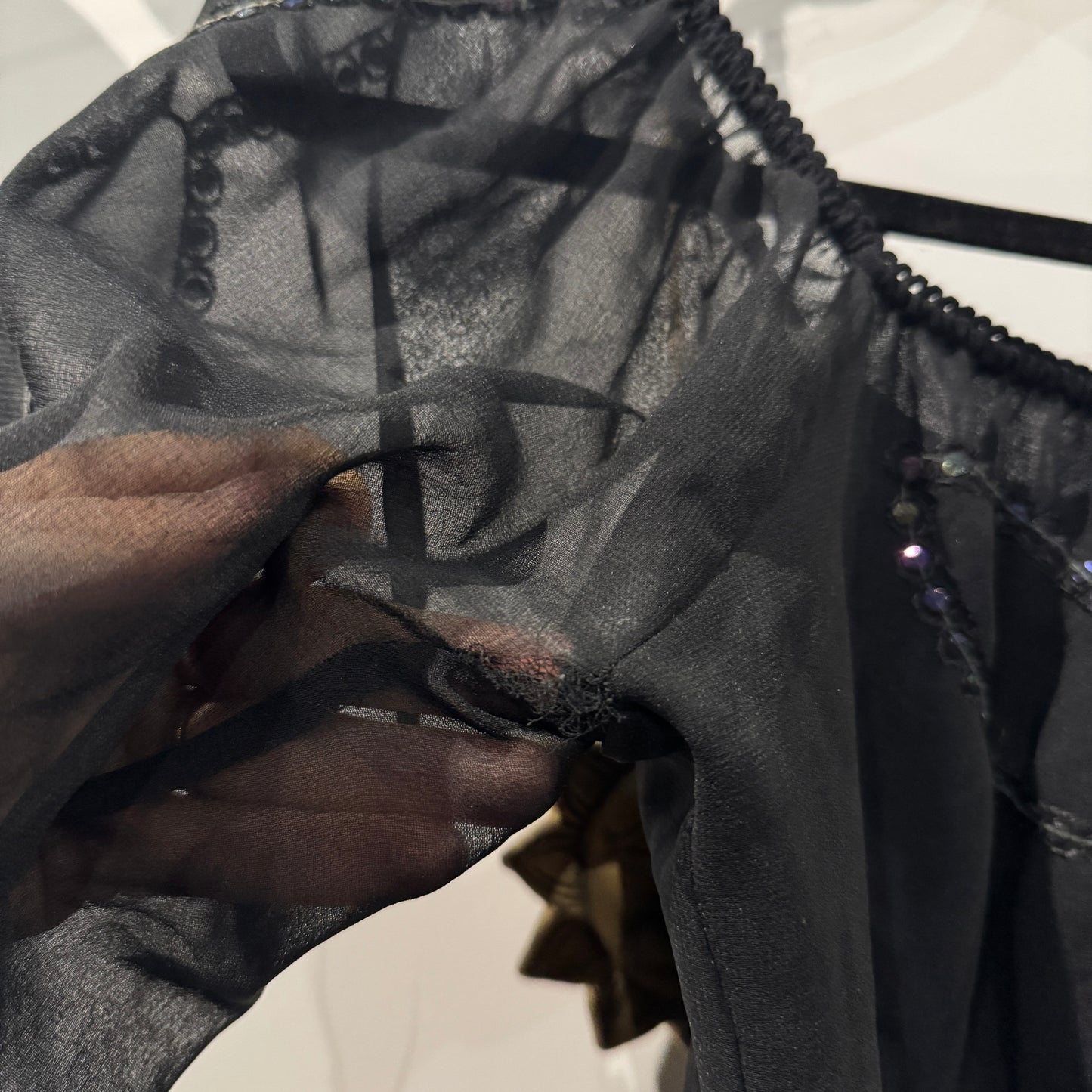 Black blouse - size S/M