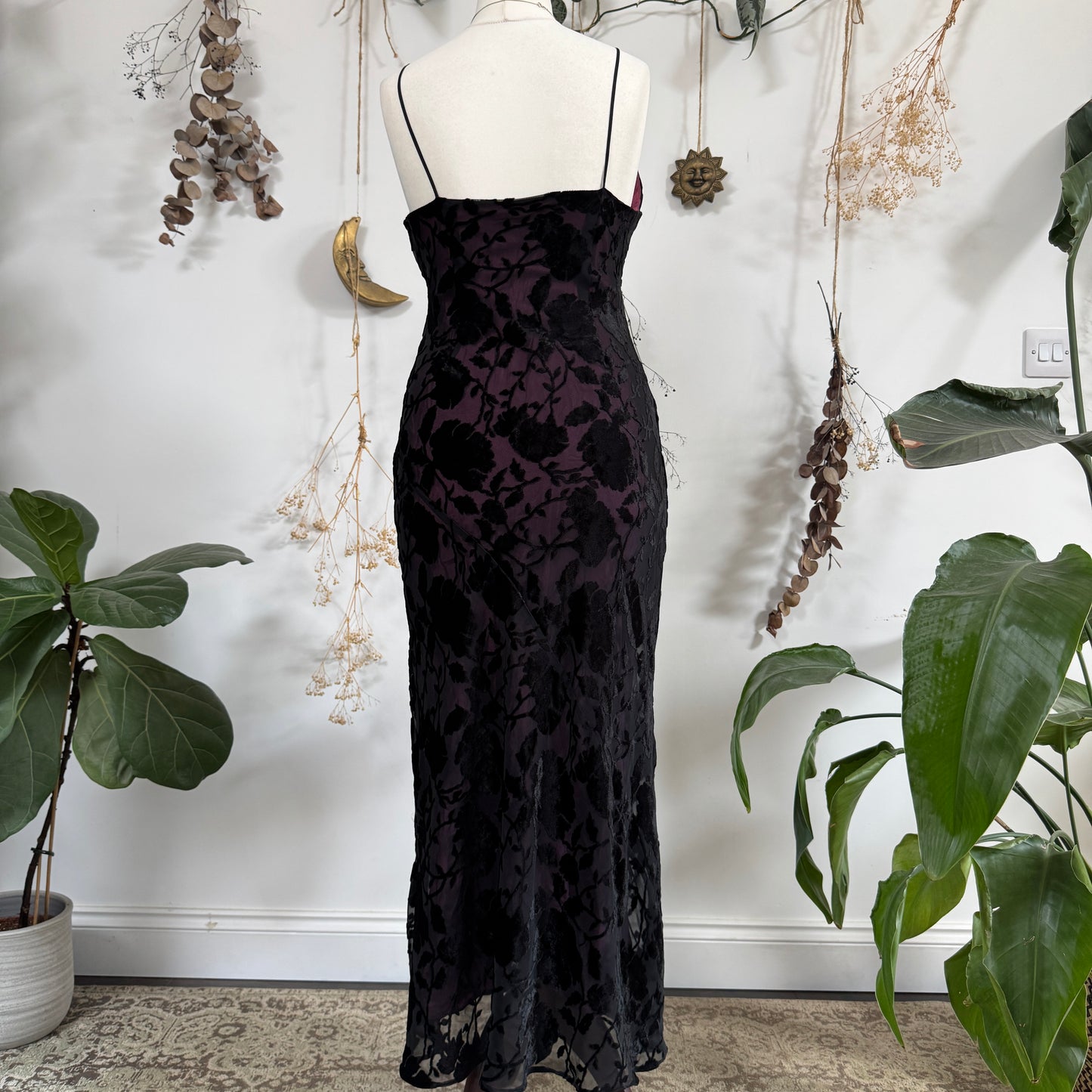 Velvet dress - size M