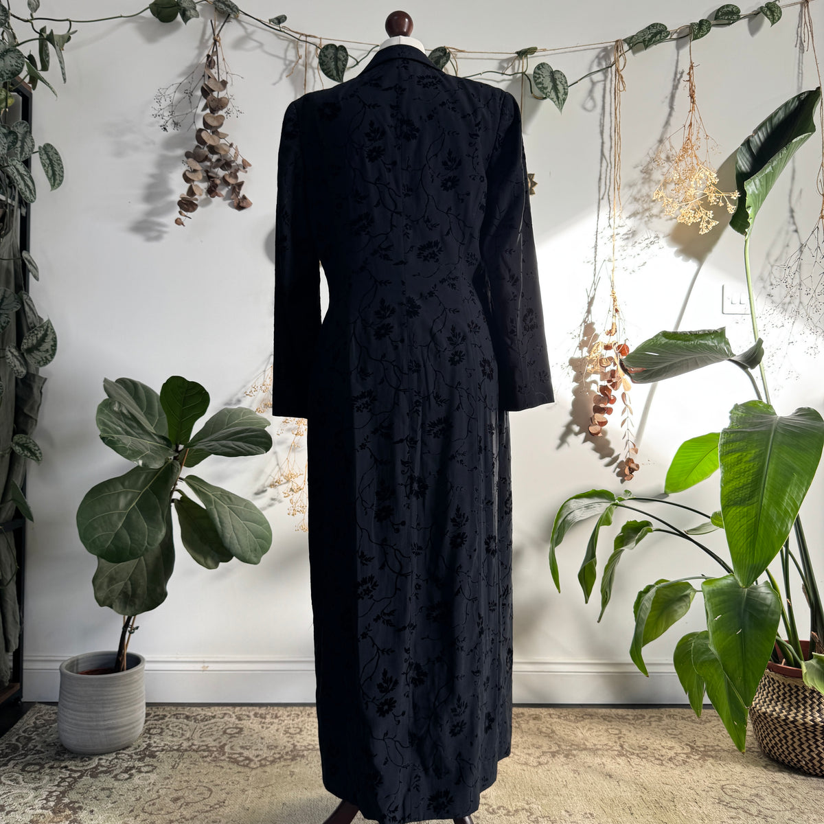Floral long jacket - size M/L