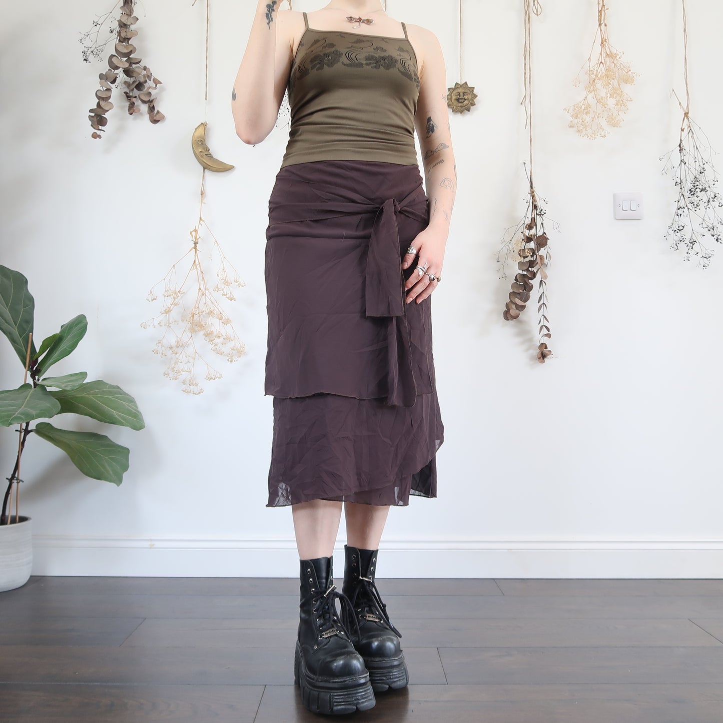 Brown skirt - size S/M