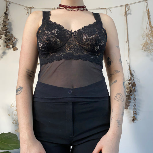 Black cami - size M