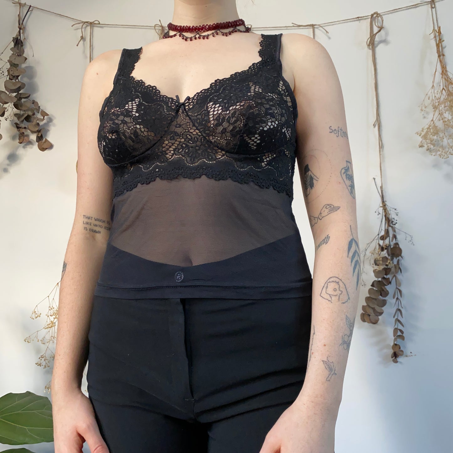 Black cami - size M