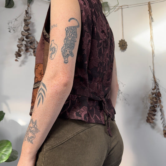 Patchwork waistcoat - size M