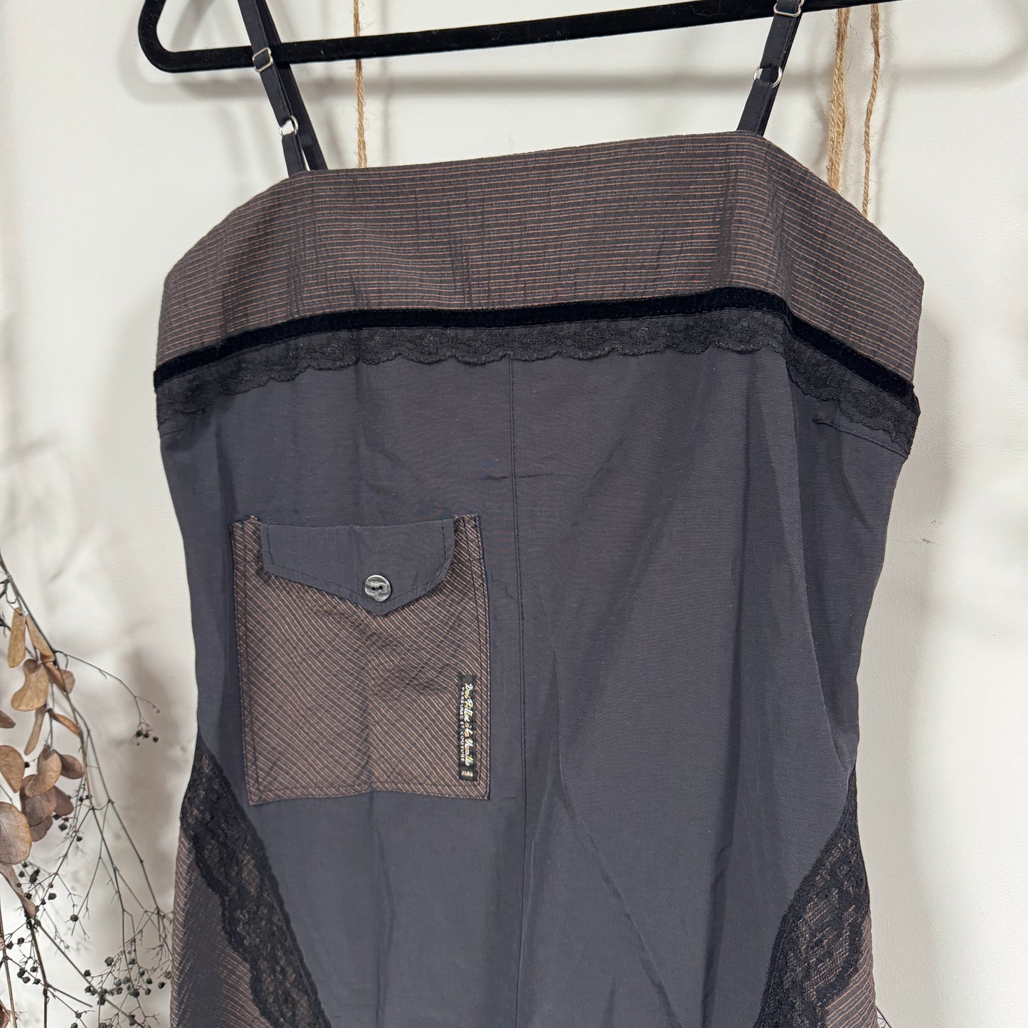 Pinstripe dress - size M