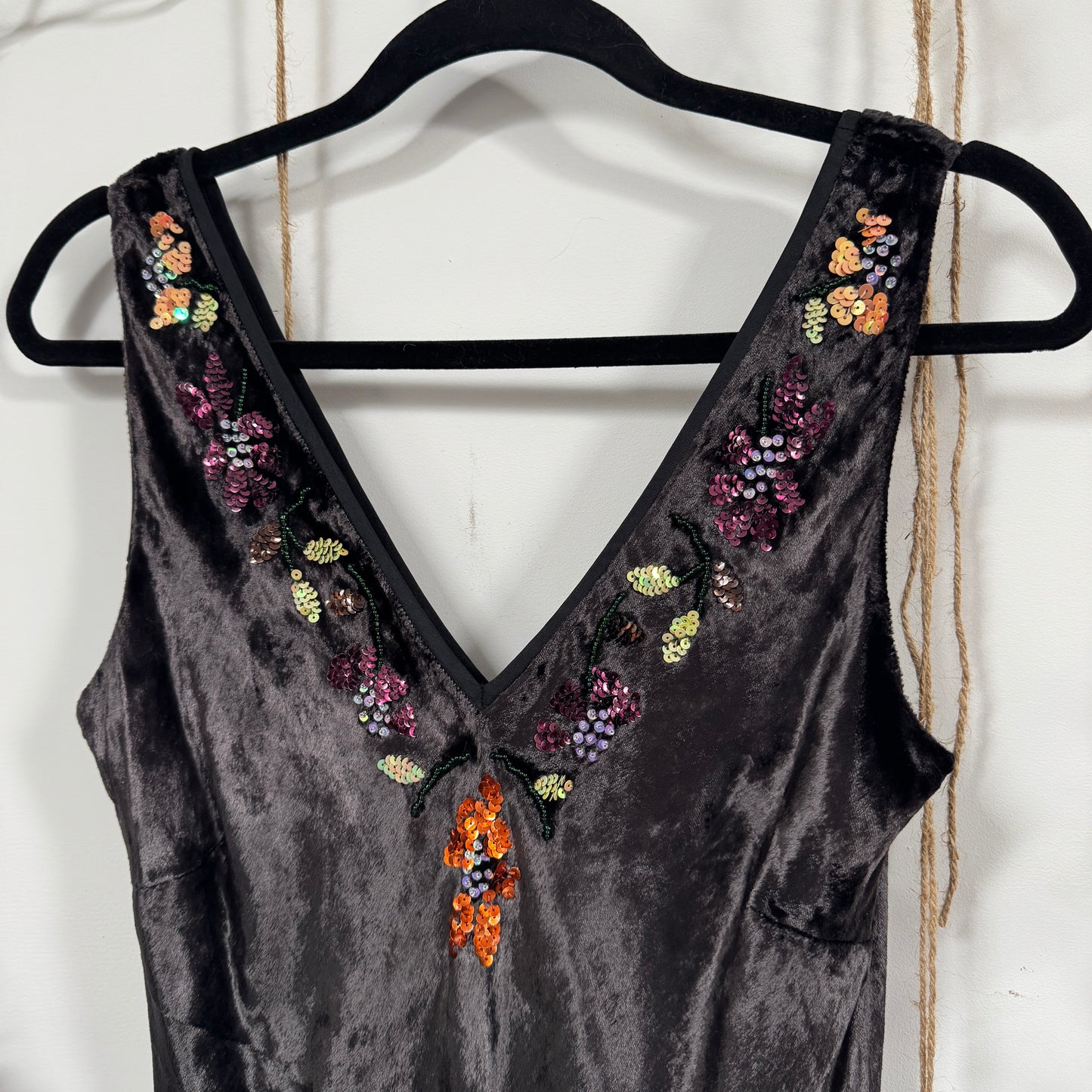 Velvet dress - size M