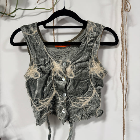 Velvet top - size XS