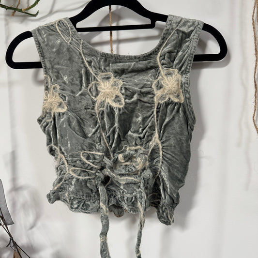 Velvet top - size XS