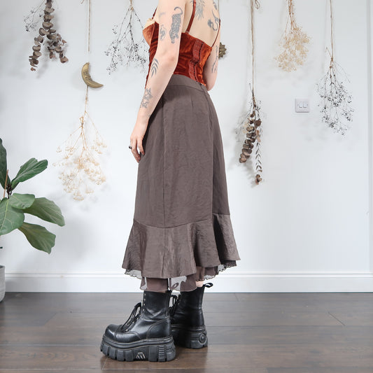 Mink skirt - size M/L