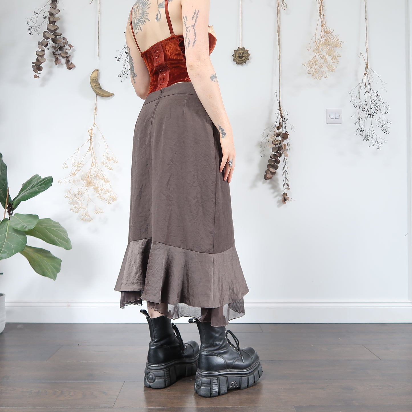 Mink skirt - size M/L
