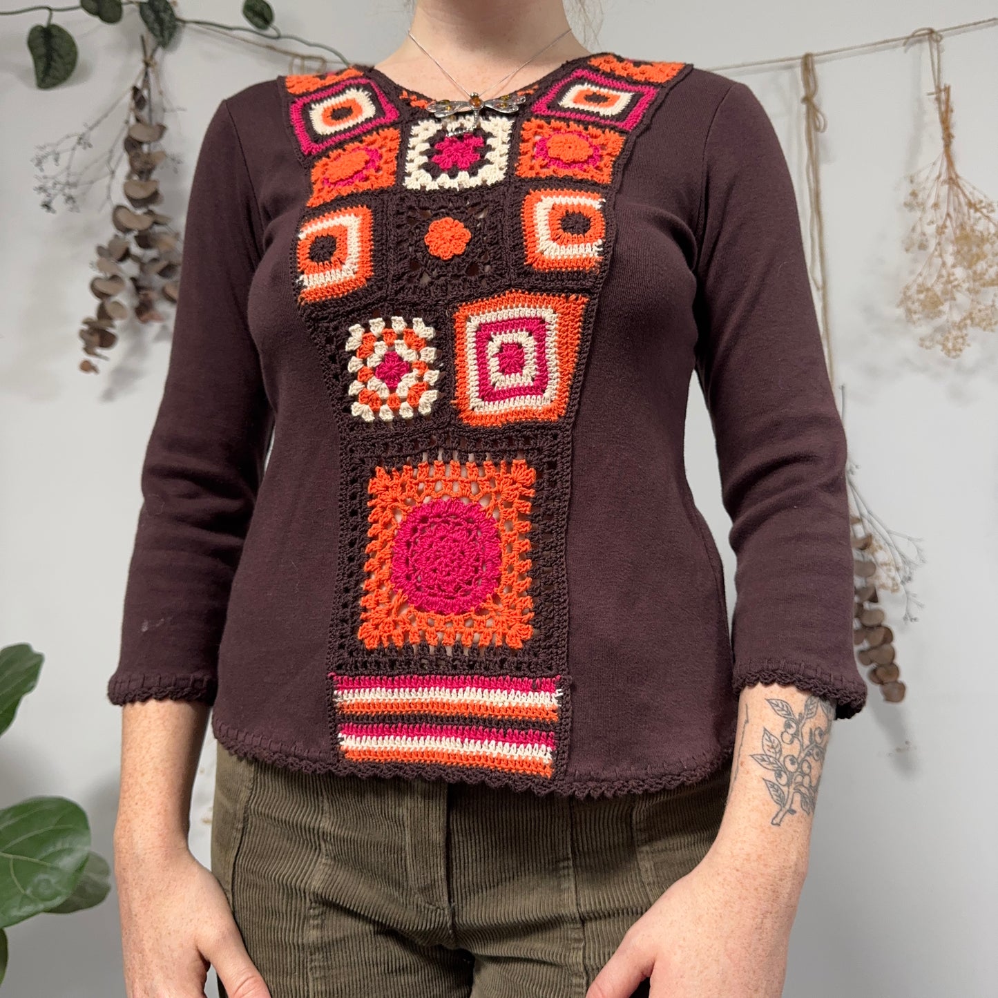 Crochet top - size M