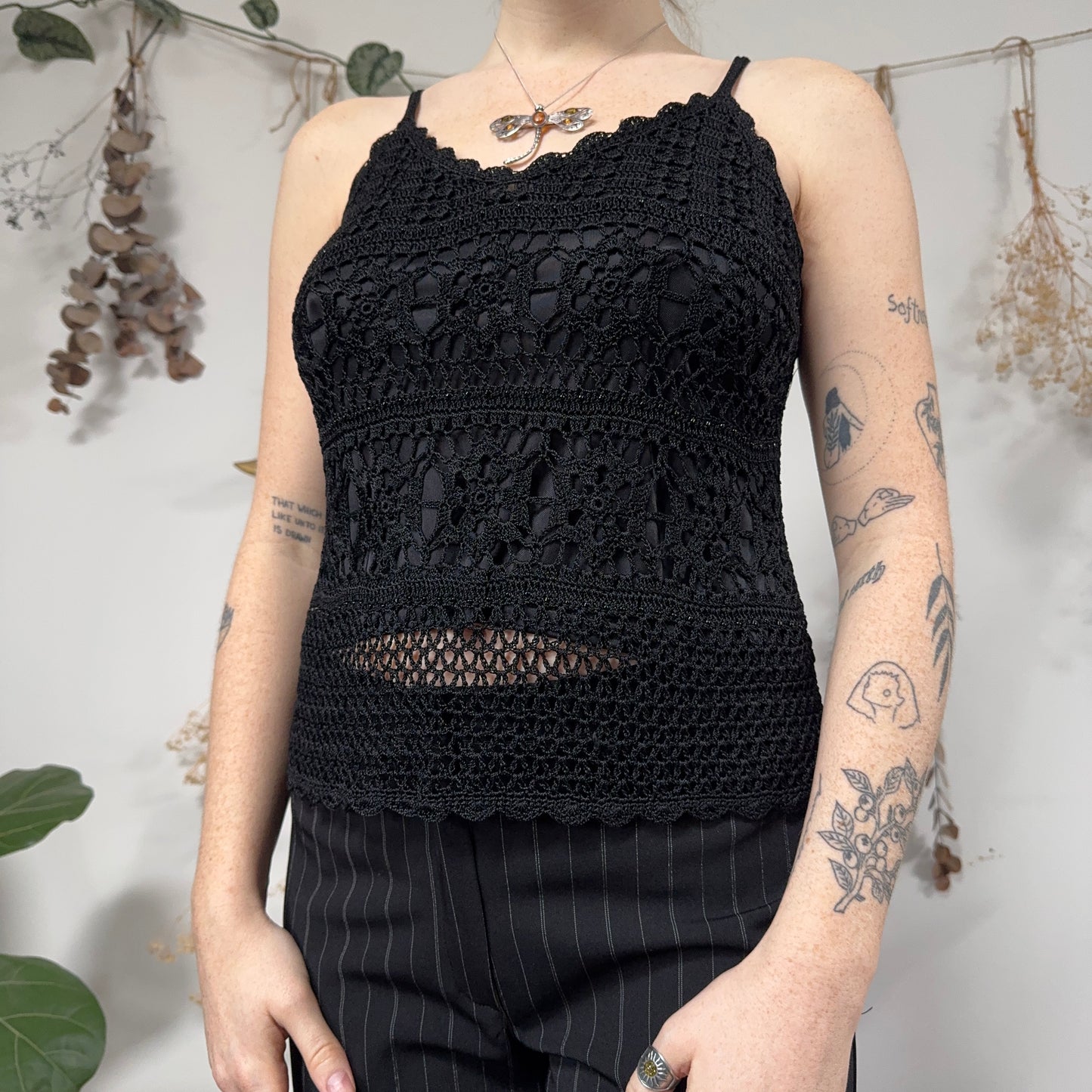 Crochet cami - size S/M
