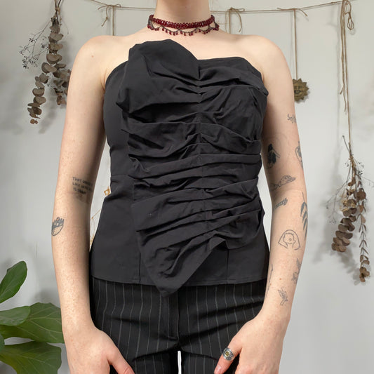 Ruffle corset - size M