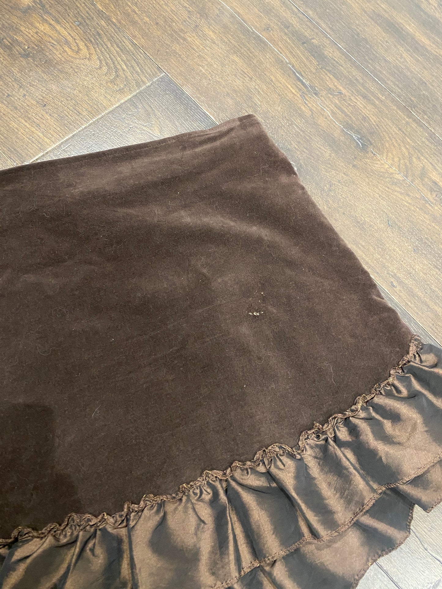 Brown mini skirt - size M/L