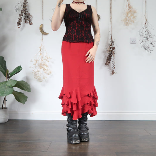 Red skirt - size XS/S