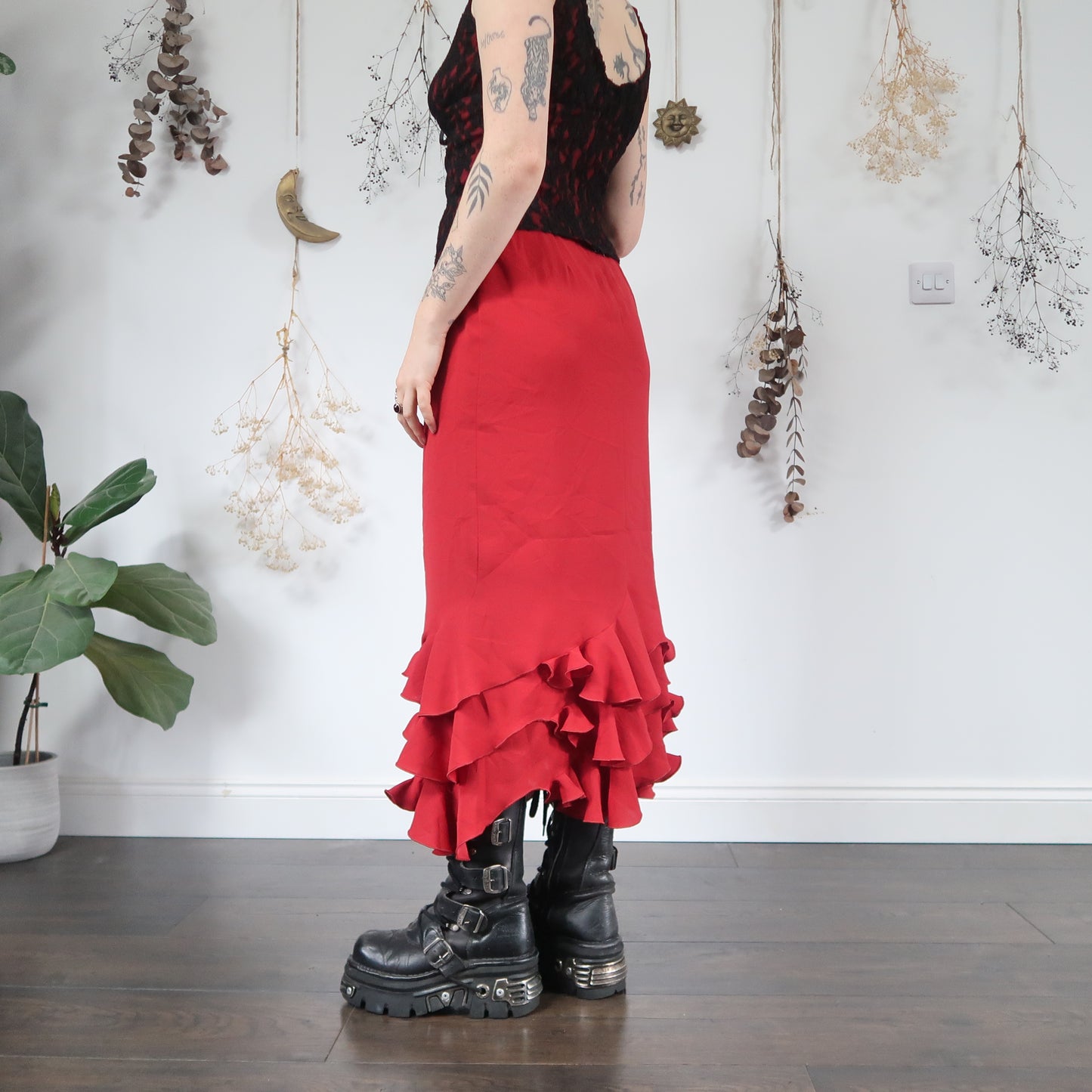 Red skirt - size XS/S