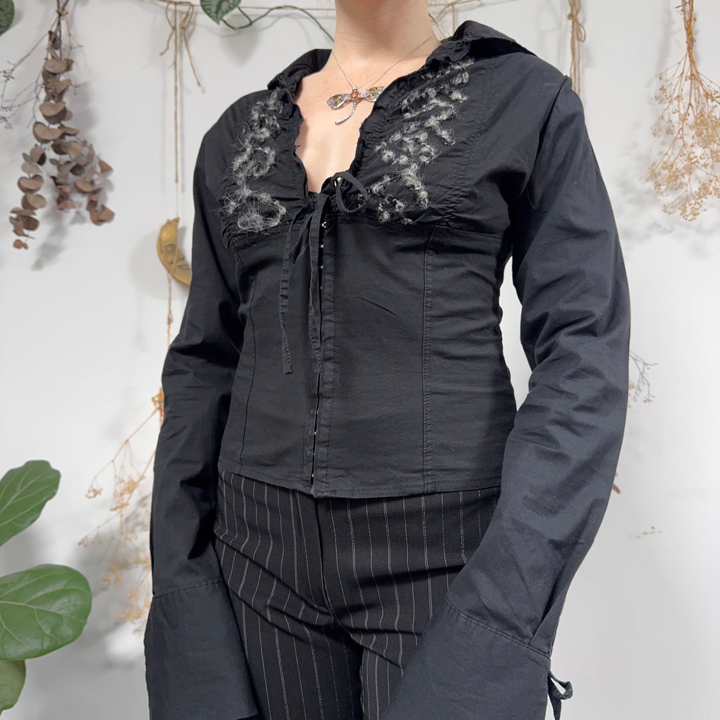 Black blouse - size M