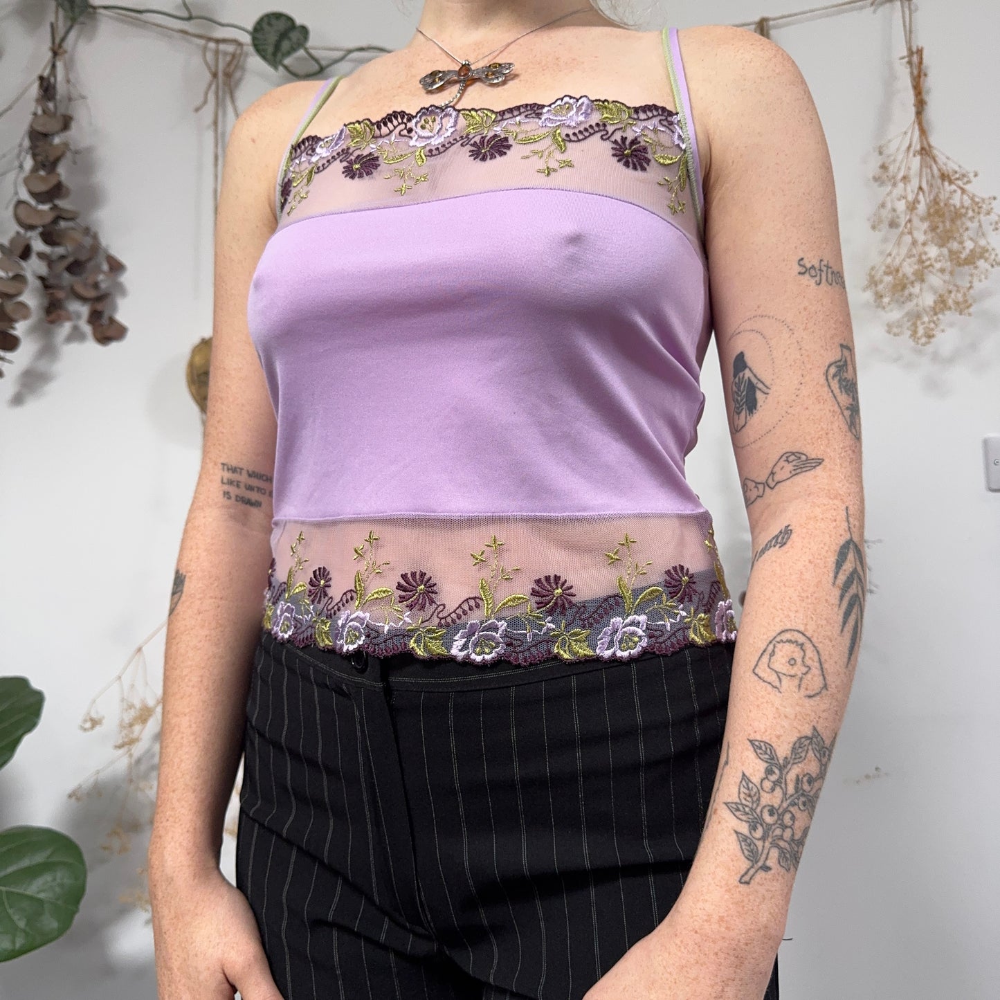 Lilac cami - size S
