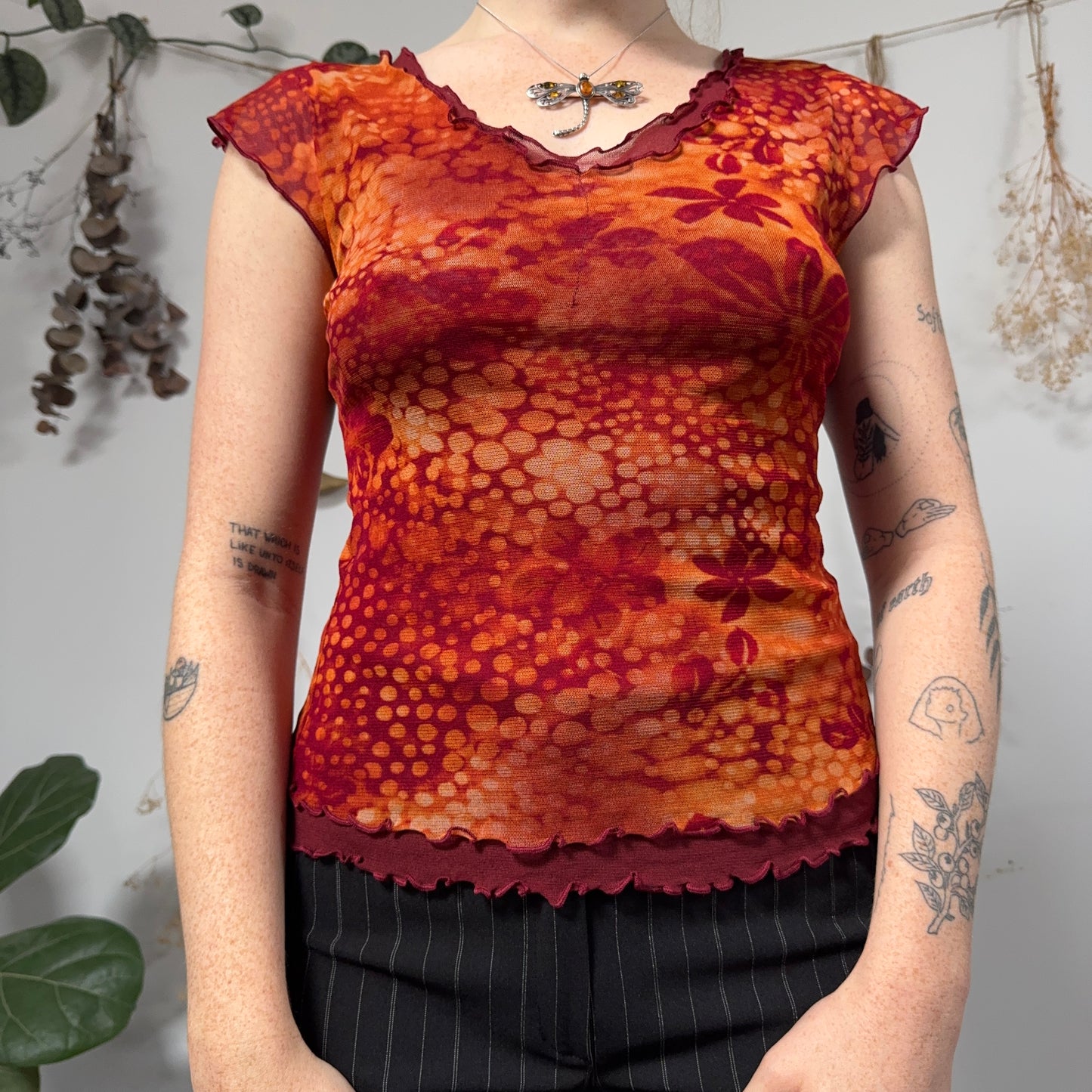 Mesh top - size S/M
