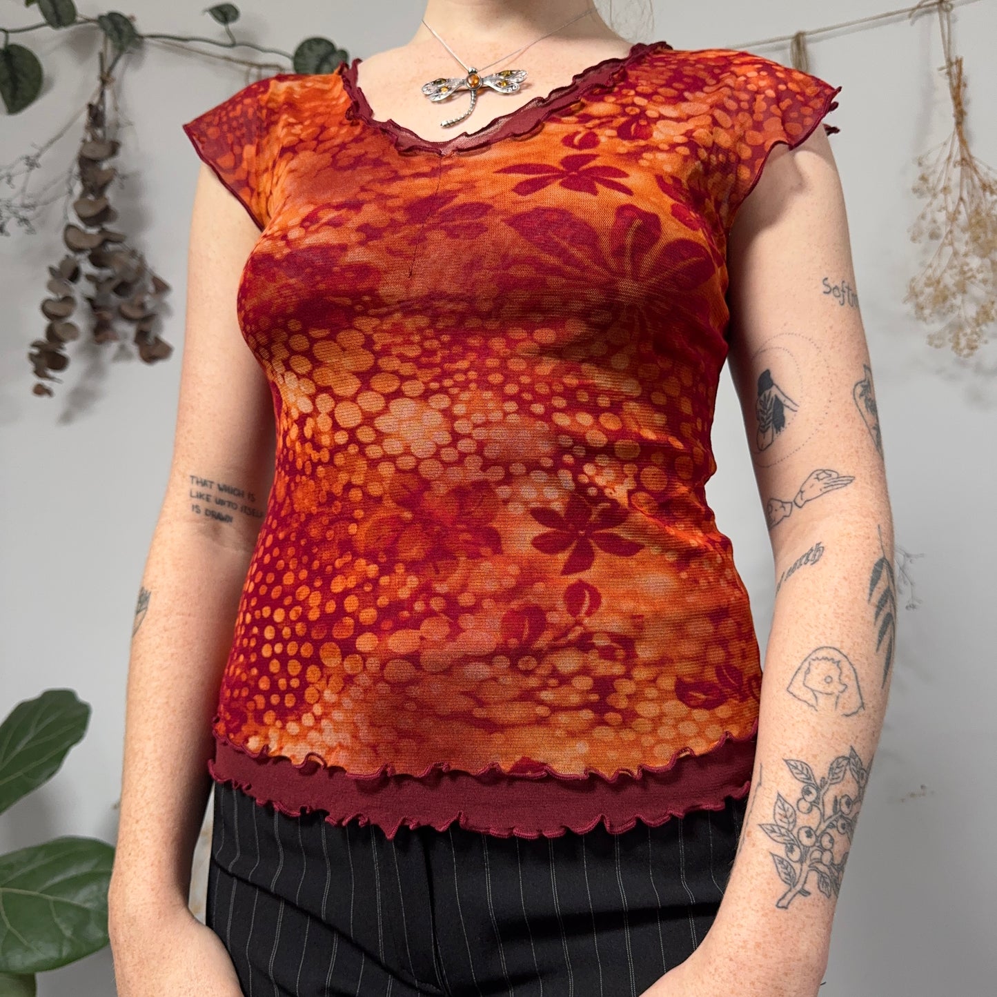 Mesh top - size S/M