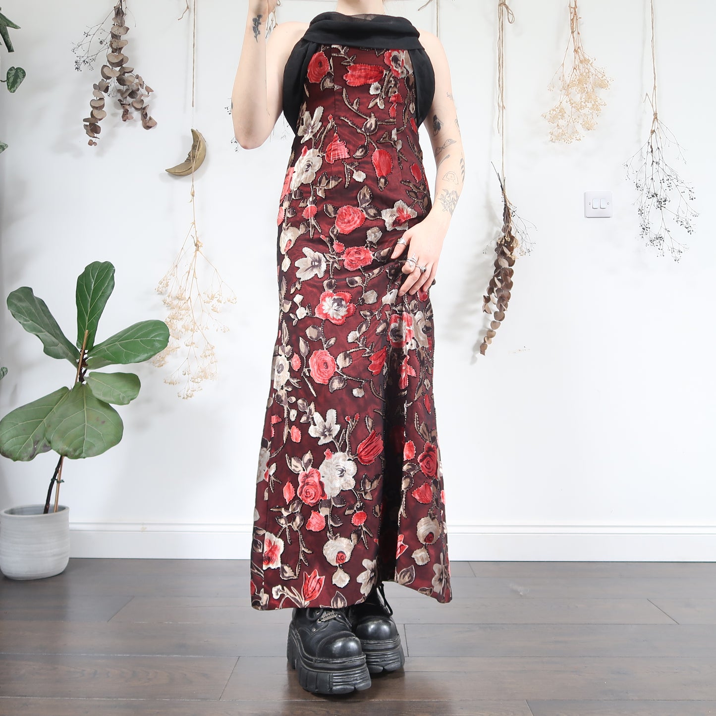 Velvet dress - size S
