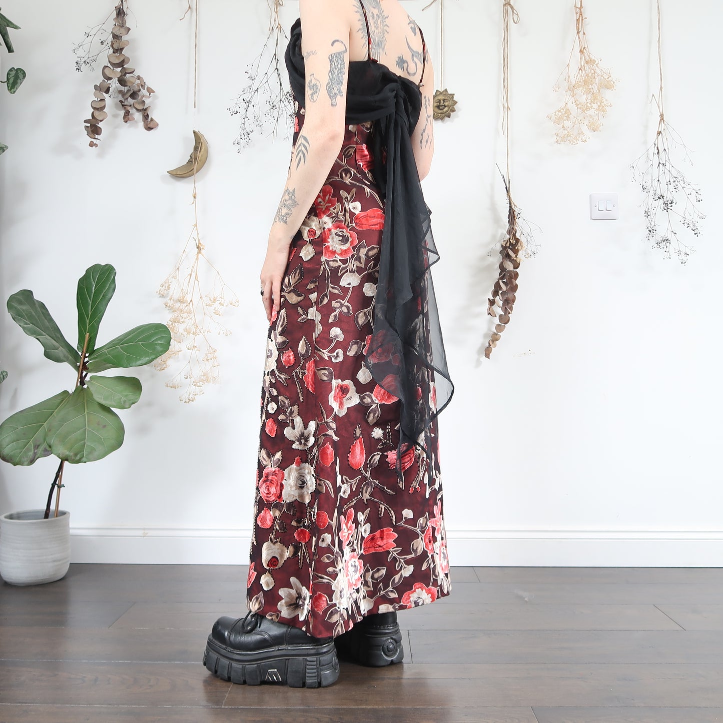 Velvet dress - size S