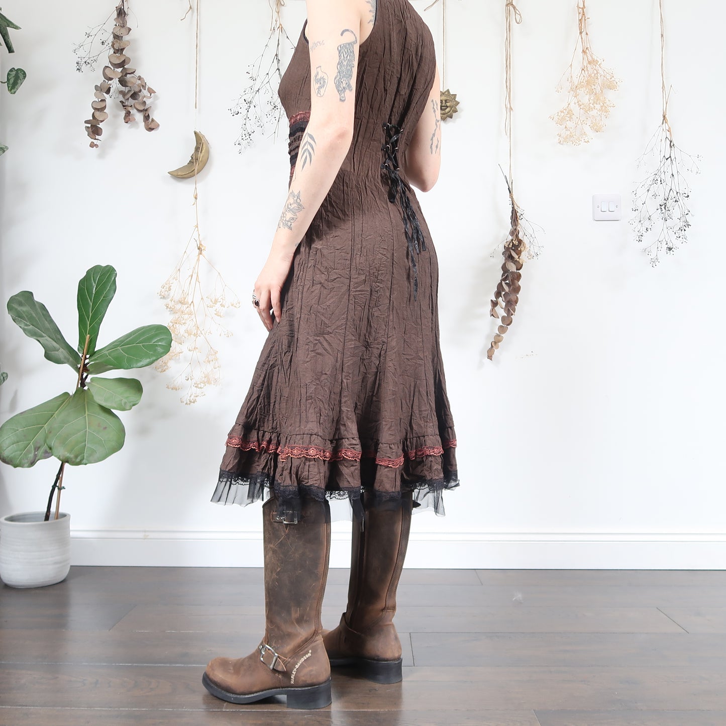Brown dress - size M