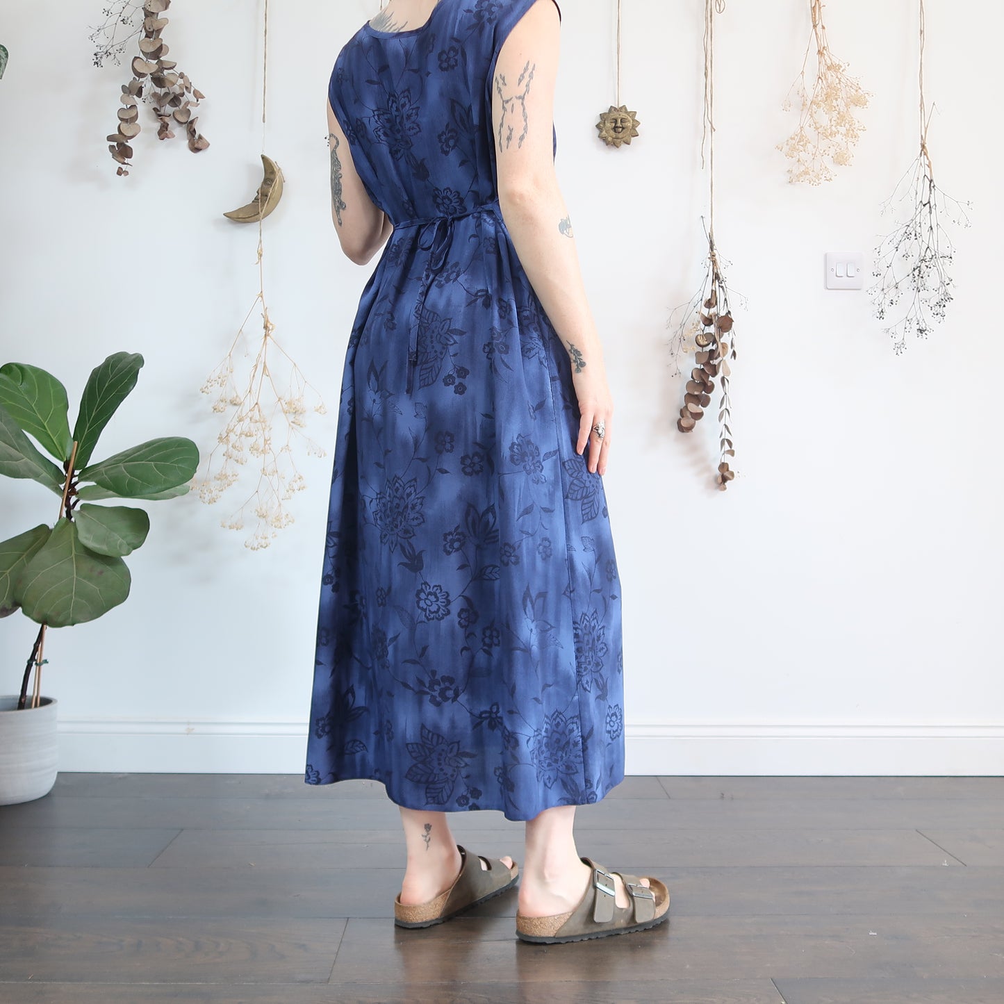 Blue summer dress - size XL