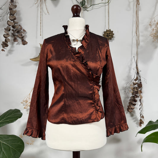 Copper blouse - size M