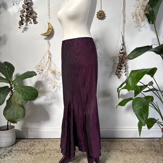 Two tone purple skirt - size L