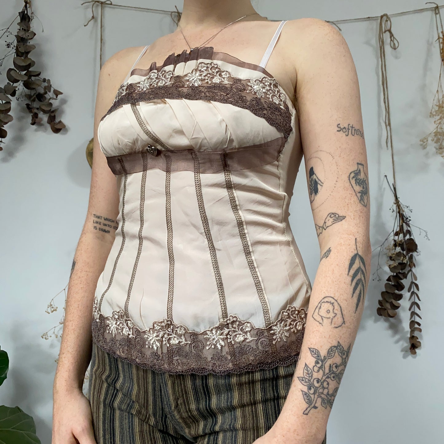 Cream cami - size XS/S