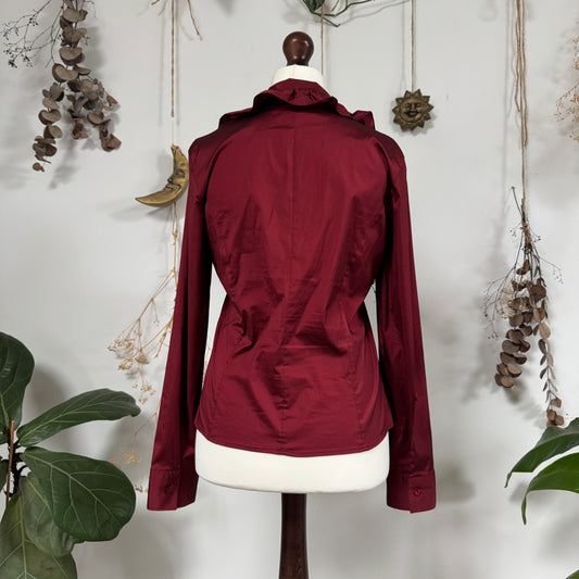 Wine red blouse - size M/L