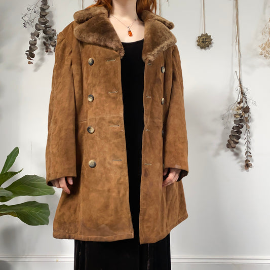 Sheepskin coat - size XL