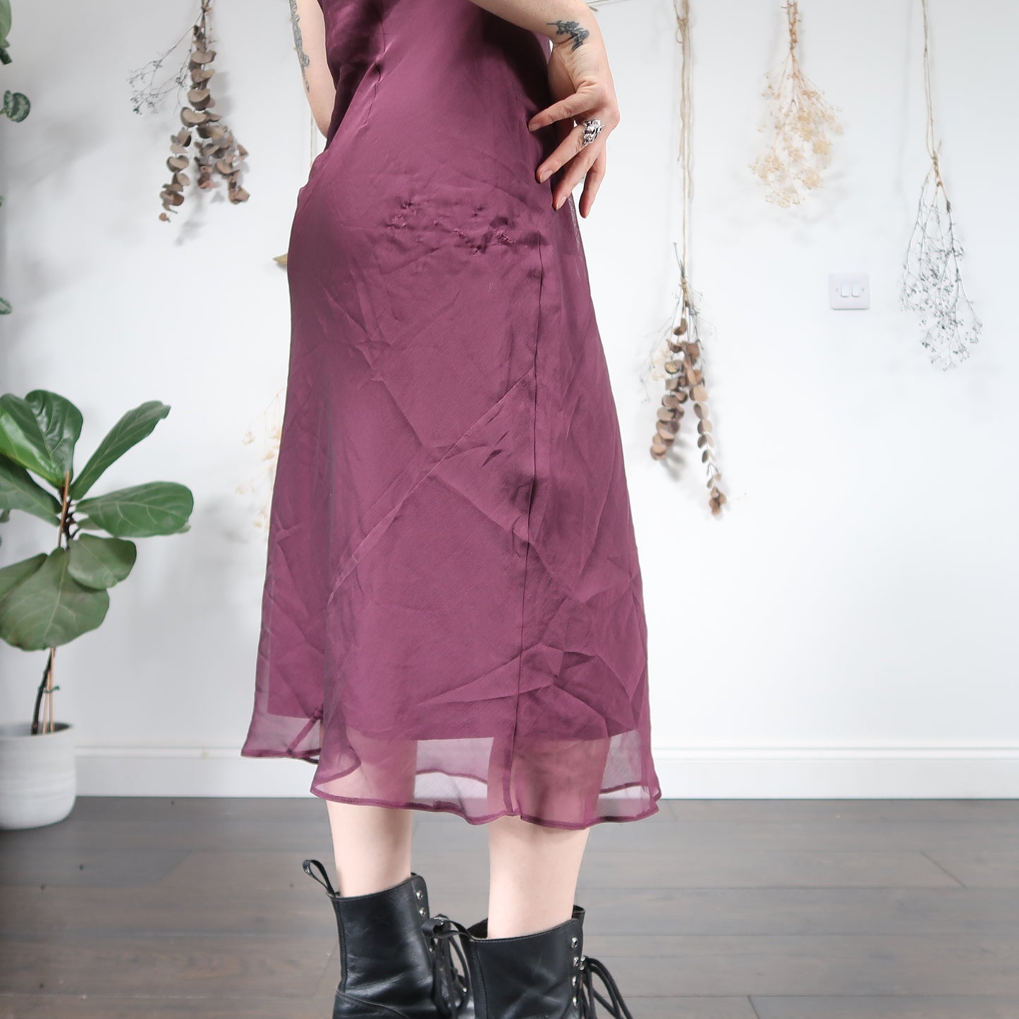 Purple dress - size M