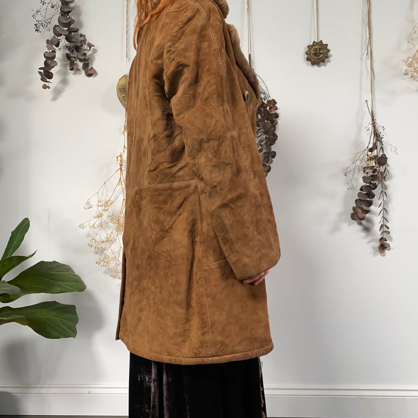 Sheepskin coat - size XL
