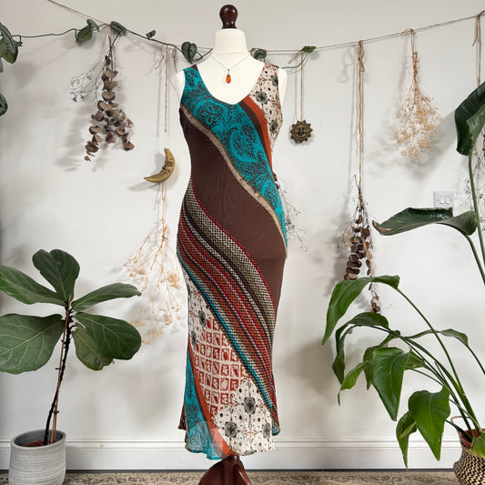 Silk dress - size S/M