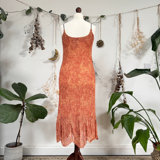 Crinkle dress - size M