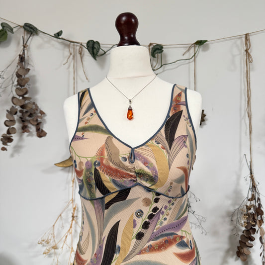 Silk dress - size S/M