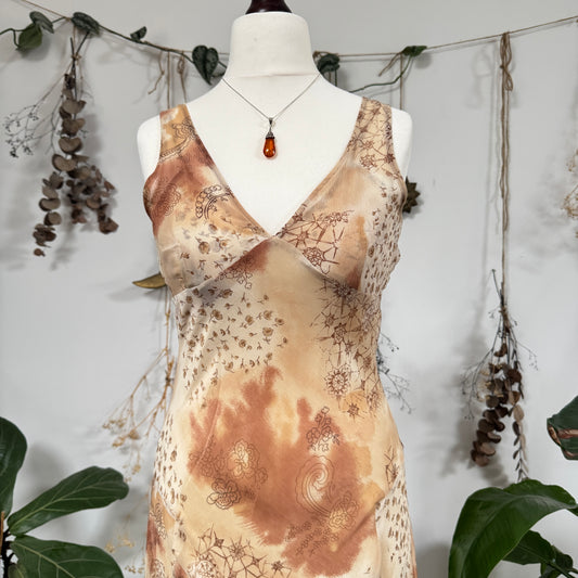 Earthy maxi dress - size S/M