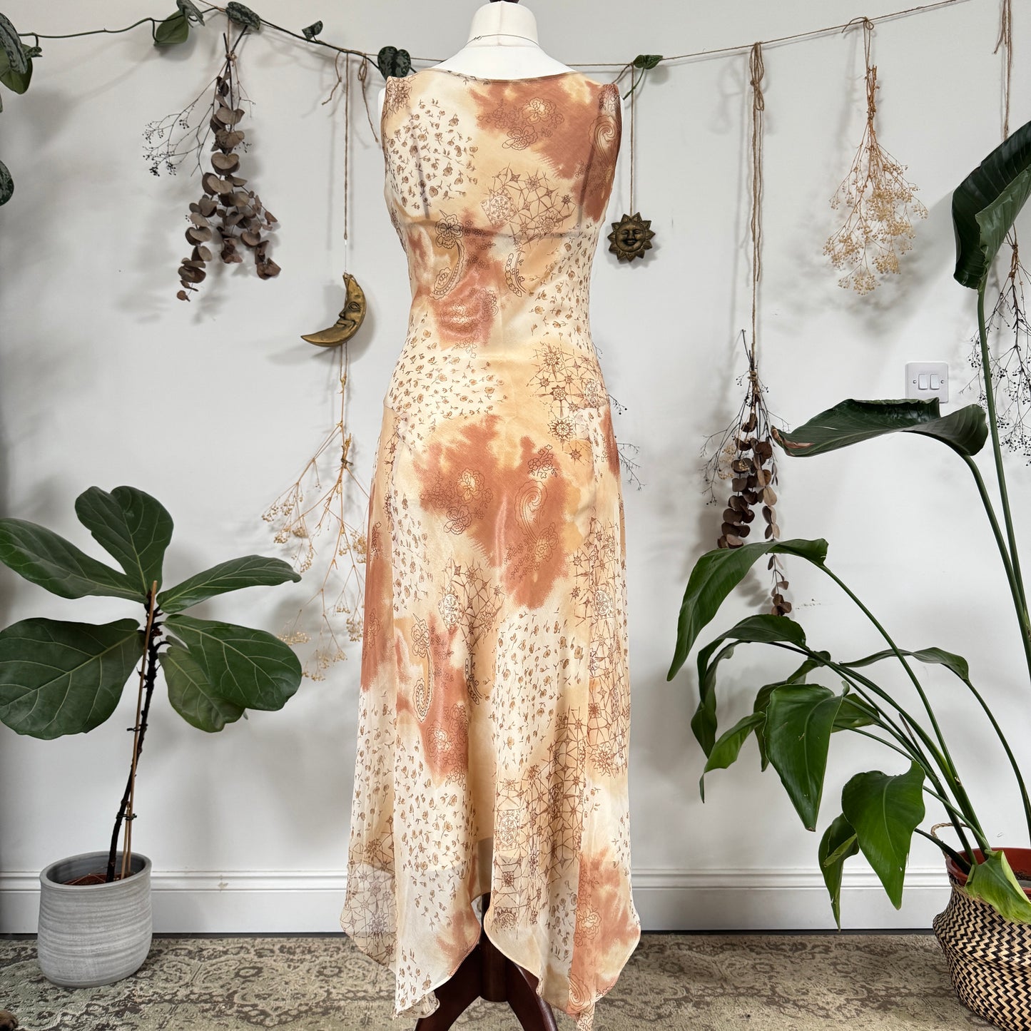 Earthy maxi dress - size S/M