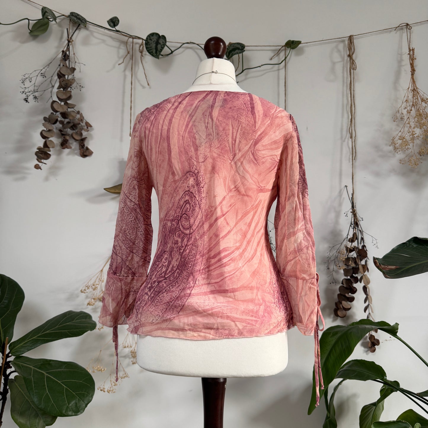 Pink blouse - size M