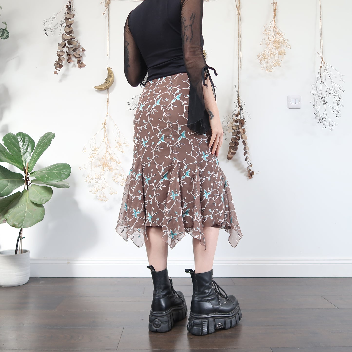 Whimsy midi skirt - size S/M