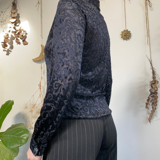 Velvet shirt - size M