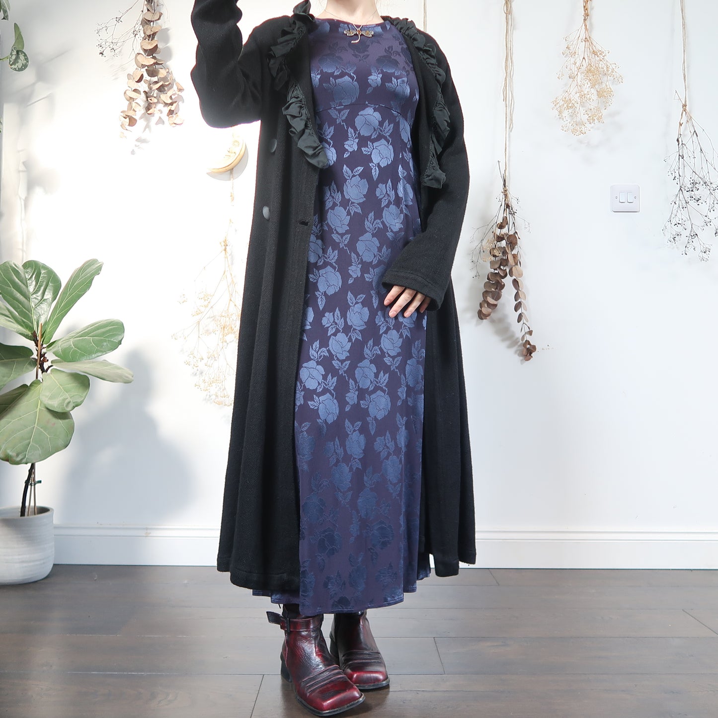 Black coat - size M/L