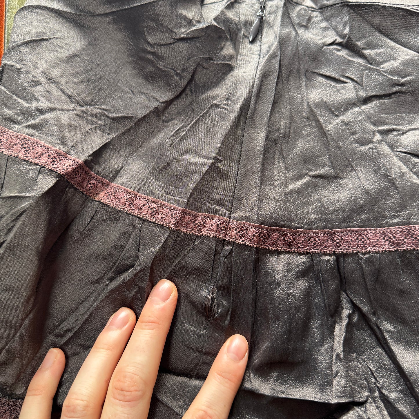 Tiered midi skirt - size S