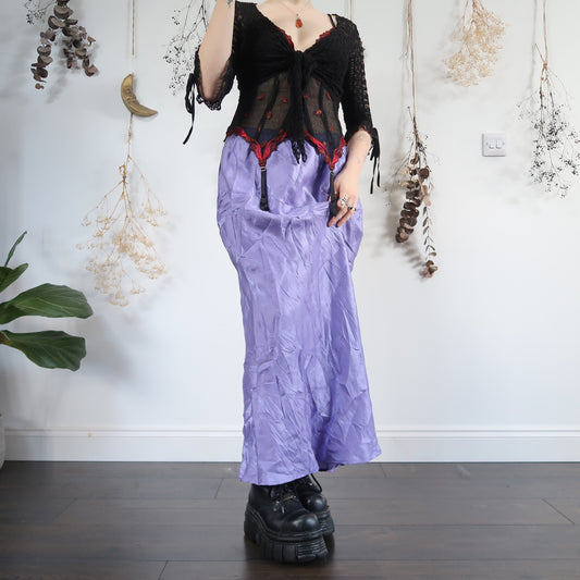 Lilac maxi skirt - size M