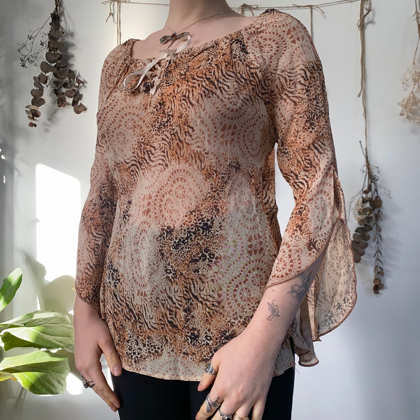 Earthy blouse - size M/L