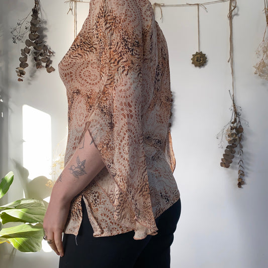 Earthy blouse - size M/L