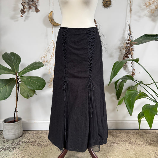 Black corset skirt - size M