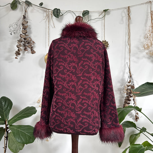Knit cardigan jacket - size M/L